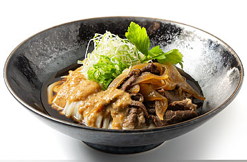 胡麻だれの肉ぶっかけ